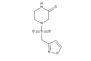 4-(isoxazol-3-ylmethylsulfonyl)piperazin-2-one