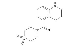 (1,1-diketo-1,4-thiazinan-4-yl)-(1,2,3,4-tetrahydroquinolin-5-yl)methanone