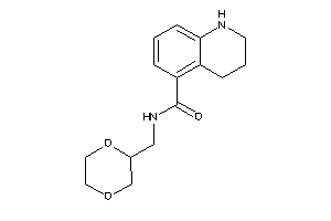 Image of N-(1,4-dioxan-2-ylmethyl)-1,2,3,4-tetrahydroquinoline-5-carboxamide