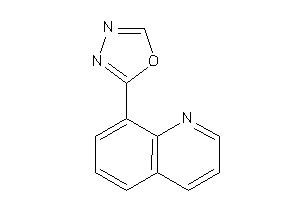 2-(8-quinolyl)-1,3,4-oxadiazole