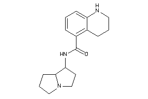 Image of N-pyrrolizidin-1-yl-1,2,3,4-tetrahydroquinoline-5-carboxamide
