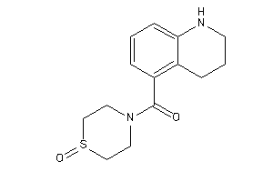 (1-keto-1,4-thiazinan-4-yl)-(1,2,3,4-tetrahydroquinolin-5-yl)methanone