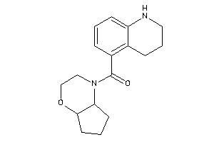 3,4a,5,6,7,7a-hexahydro-2H-cyclopenta[b][1,4]oxazin-4-yl(1,2,3,4-tetrahydroquinolin-5-yl)methanone