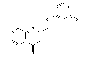 2-[[(2-keto-1H-pyrimidin-4-yl)thio]methyl]pyrido[1,2-a]pyrimidin-4-one