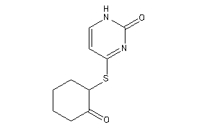 4-[(2-ketocyclohexyl)thio]-1H-pyrimidin-2-one