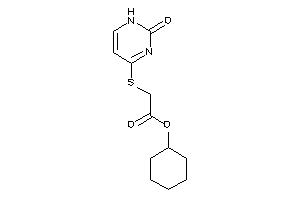 2-[(2-keto-1H-pyrimidin-4-yl)thio]acetic Acid Cyclohexyl Ester