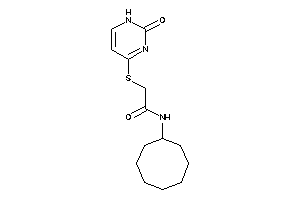 N-cyclooctyl-2-[(2-keto-1H-pyrimidin-4-yl)thio]acetamide