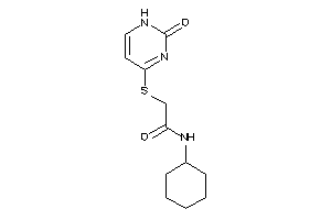 N-cyclohexyl-2-[(2-keto-1H-pyrimidin-4-yl)thio]acetamide