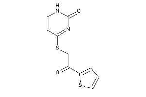 4-[[2-keto-2-(2-thienyl)ethyl]thio]-1H-pyrimidin-2-one