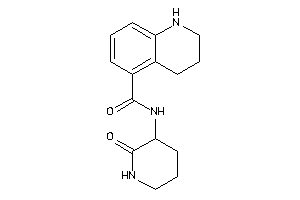 N-(2-keto-3-piperidyl)-1,2,3,4-tetrahydroquinoline-5-carboxamide