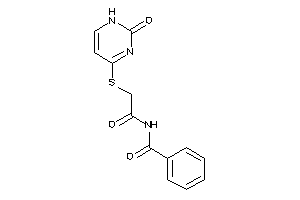 N-[2-[(2-keto-1H-pyrimidin-4-yl)thio]acetyl]benzamide