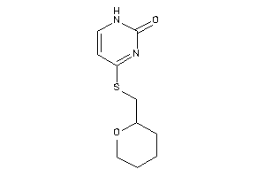 4-(tetrahydropyran-2-ylmethylthio)-1H-pyrimidin-2-one