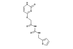 N-(2-furfurylcarbamoyl)-2-[(2-keto-1H-pyrimidin-4-yl)thio]acetamide