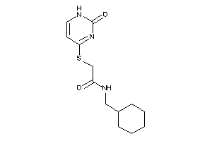 N-(cyclohexylmethyl)-2-[(2-keto-1H-pyrimidin-4-yl)thio]acetamide