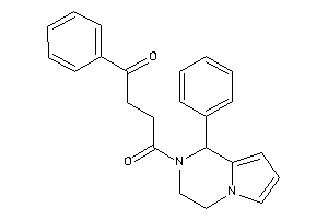 1-phenyl-4-(1-phenyl-3,4-dihydro-1H-pyrrolo[1,2-a]pyrazin-2-yl)butane-1,4-dione