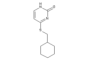 4-(cyclohexylmethylthio)-1H-pyrimidin-2-one