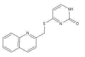 4-(2-quinolylmethylthio)-1H-pyrimidin-2-one