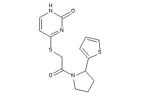 4-[[2-keto-2-[2-(2-thienyl)pyrrolidino]ethyl]thio]-1H-pyrimidin-2-one