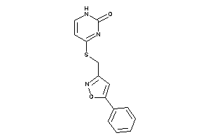 4-[(5-phenylisoxazol-3-yl)methylthio]-1H-pyrimidin-2-one