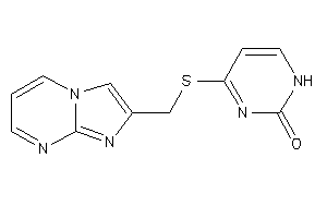 4-(imidazo[1,2-a]pyrimidin-2-ylmethylthio)-1H-pyrimidin-2-one