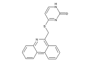 4-(phenanthridin-6-ylmethylthio)-1H-pyrimidin-2-one