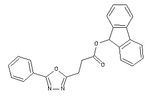 3-(5-phenyl-1,3,4-oxadiazol-2-yl)propionic Acid 9H-fluoren-9-yl Ester