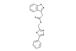 2-indoxazen-3-ylacetic Acid (5-phenyl-1,3,4-oxadiazol-2-yl)methyl Ester