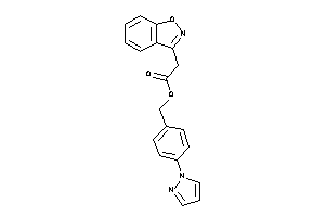 2-indoxazen-3-ylacetic Acid (4-pyrazol-1-ylbenzyl) Ester