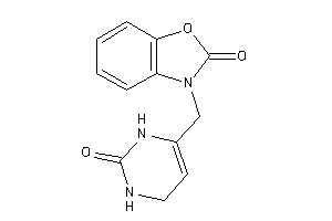 Image of 3-[(2-keto-3,4-dihydro-1H-pyrimidin-6-yl)methyl]-1,3-benzoxazol-2-one