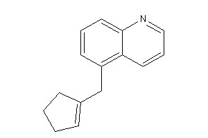 5-(cyclopenten-1-ylmethyl)quinoline