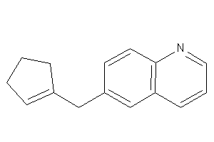 6-(cyclopenten-1-ylmethyl)quinoline