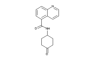 N-(4-ketocyclohexyl)quinoline-5-carboxamide