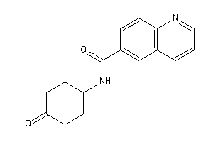 Image of N-(4-ketocyclohexyl)quinoline-6-carboxamide