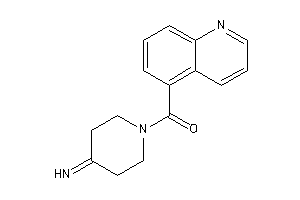 (4-iminopiperidino)-(5-quinolyl)methanone