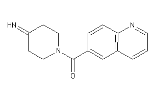 (4-iminopiperidino)-(6-quinolyl)methanone