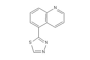 2-(5-quinolyl)-1,3,4-thiadiazole