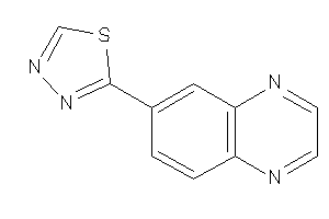 2-quinoxalin-6-yl-1,3,4-thiadiazole