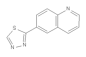Image of 2-(6-quinolyl)-1,3,4-thiadiazole