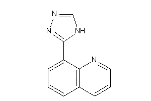 Image of 8-(4H-1,2,4-triazol-3-yl)quinoline