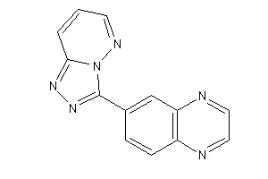6-([1,2,4]triazolo[3,4-f]pyridazin-3-yl)quinoxaline