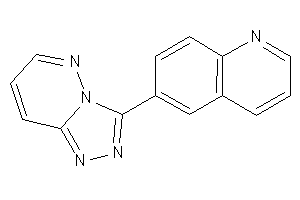 6-([1,2,4]triazolo[3,4-f]pyridazin-3-yl)quinoline