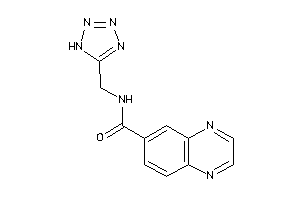 N-(1H-tetrazol-5-ylmethyl)quinoxaline-6-carboxamide