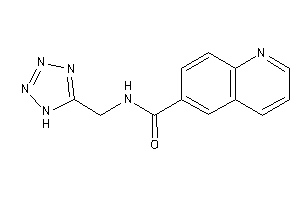 N-(1H-tetrazol-5-ylmethyl)quinoline-6-carboxamide