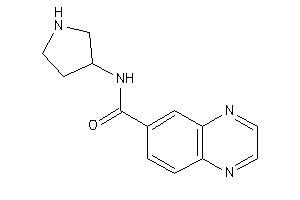 N-pyrrolidin-3-ylquinoxaline-6-carboxamide