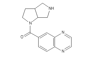 3,3a,4,5,6,6a-hexahydro-2H-pyrrolo[2,3-c]pyrrol-1-yl(quinoxalin-6-yl)methanone