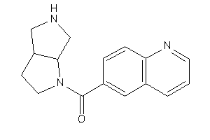3,3a,4,5,6,6a-hexahydro-2H-pyrrolo[2,3-c]pyrrol-1-yl(6-quinolyl)methanone