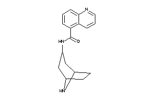 N-(8-azabicyclo[3.2.1]octan-3-yl)quinoline-5-carboxamide