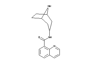 N-(8-azabicyclo[3.2.1]octan-3-yl)quinoline-8-carboxamide