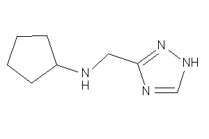 Cyclopentyl(1H-1,2,4-triazol-3-ylmethyl)amine