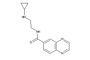 N-[2-(cyclopropylamino)ethyl]quinoxaline-6-carboxamide